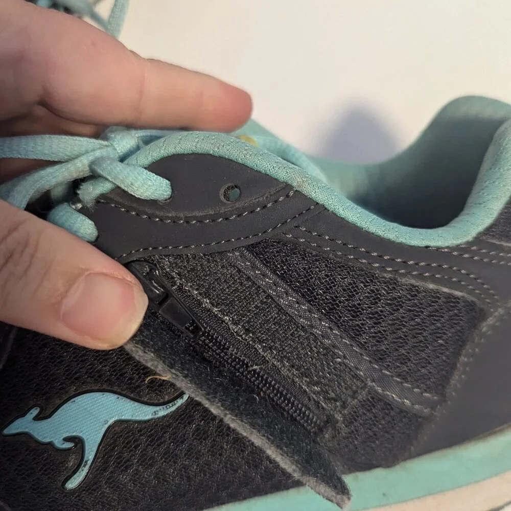 KangaROOS Women's Blue Sneakers - Picture 9 of 11